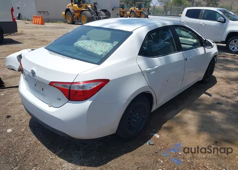 2015 Toyota Corolla L/Le/Le Pls/Prm/S/S Pls из США, поврежденный, VIN 5YFBURHE2FP364825